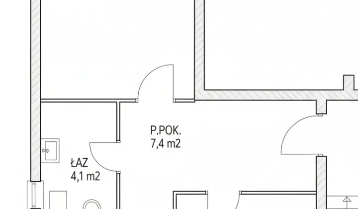 Mieszkanie 2-pokojowe Pułtusk, ul. Podkomorzego