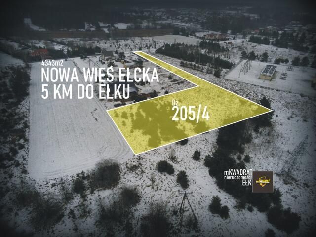 Działka budowlana Nowa Wieś Ełcka, ul. Sportowa. Zdjęcie 1