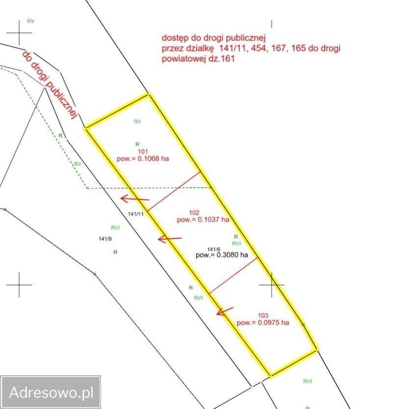 Działka budowlana Łagówek. Zdjęcie 4