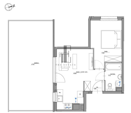 Mieszkanie 2-pokojowe Warszawa Bemowo, ul. Szeligowska. Zdjęcie 11