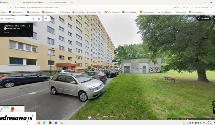 Mieszkanie 3-pokojowe Łódź Polesie, ul. Rajdowa