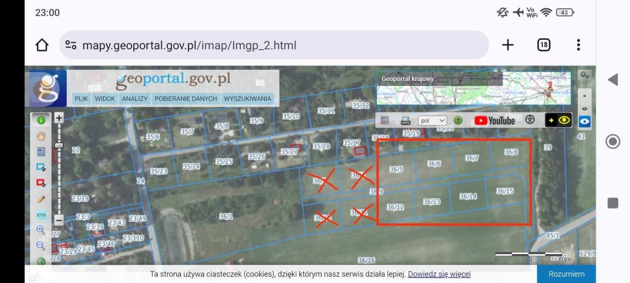 Działka rekreacyjna Grabniak. Zdjęcie 3
