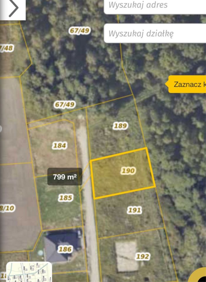 Działka budowlana Mieszki-Różki, ul. Łąkowa