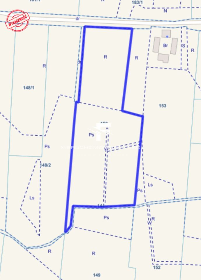 Działka rolna Modrzewo. Zdjęcie 6