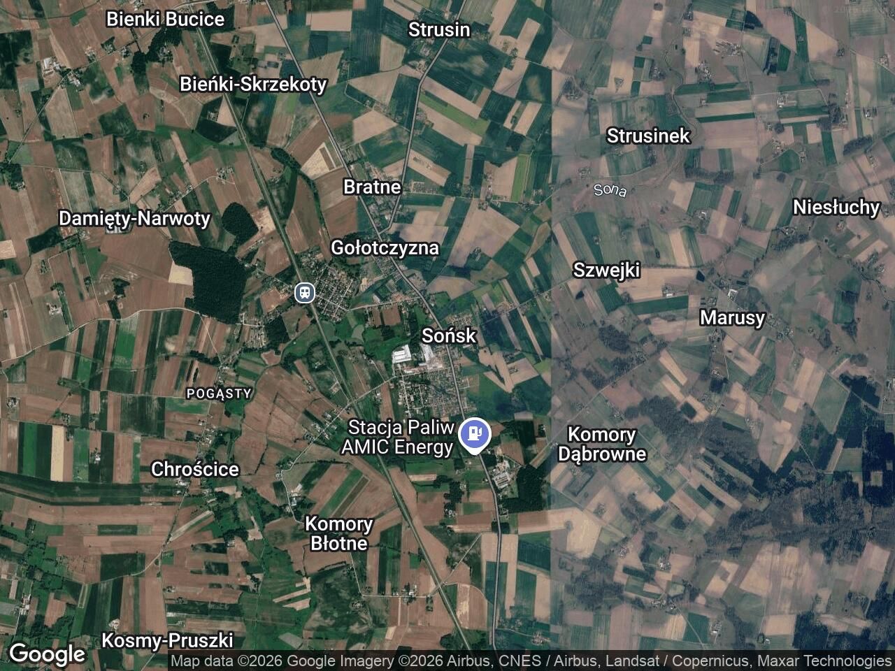 Działka budowlana Sońsk. Zdjęcie 1