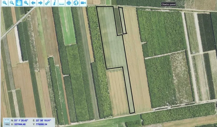 Działka rolna Izdebno-Kolonia