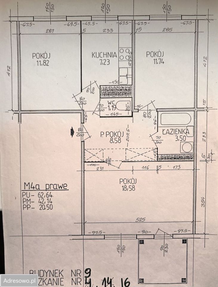 Mieszkanie 3-pokojowe Łódź Janów, ul. Ketlinga. Zdjęcie 12