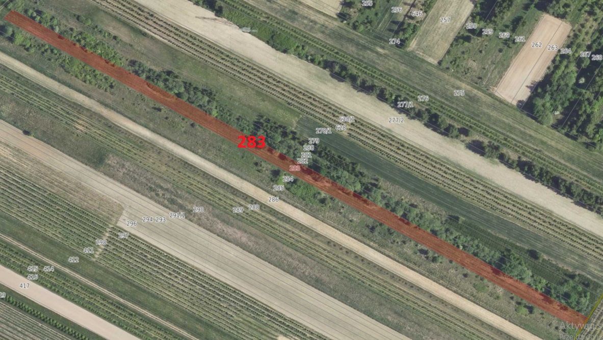 Działka rolna Przybysławice