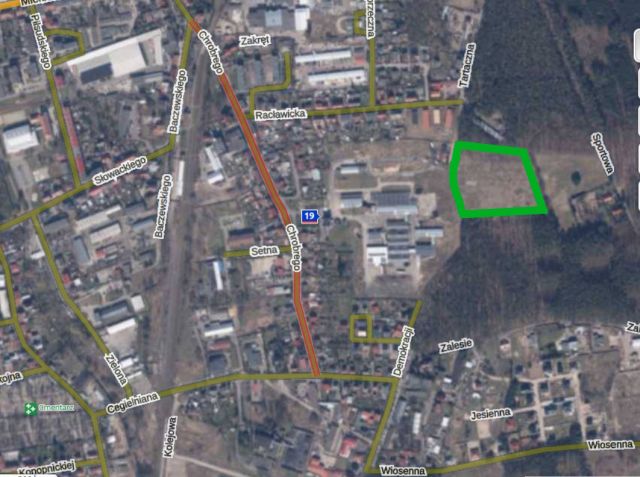 Działka inwestycyjna Dębno, ul. Bolesława Chrobrego. Zdjęcie 1