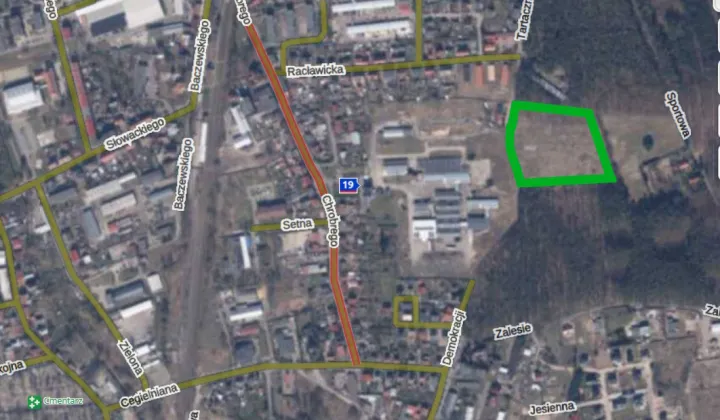 Działka inwestycyjna Dębno, ul. Bolesława Chrobrego