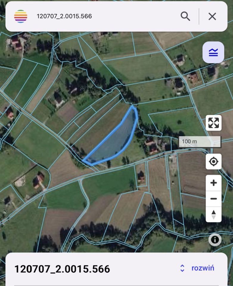 Działka rolno-budowlana Rupniów. Zdjęcie 3