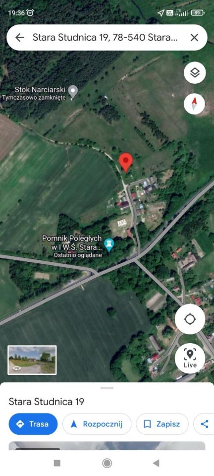 Działka budowlana Stara Studnica. Zdjęcie 3