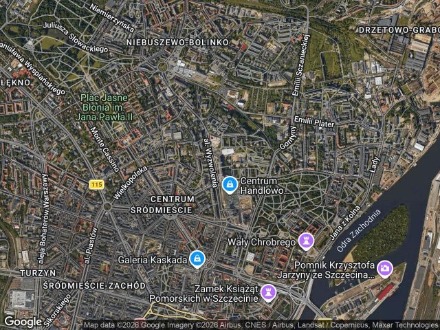 Mieszkanie 2-pokojowe Szczecin Centrum, al. Wyzwolenia. Zdjęcie 1