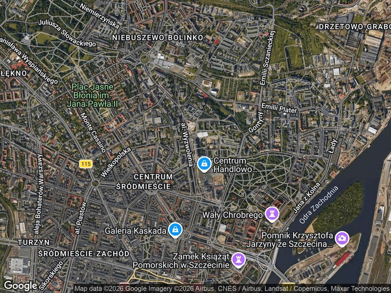 Mieszkanie 2-pokojowe Szczecin Centrum, al. Wyzwolenia