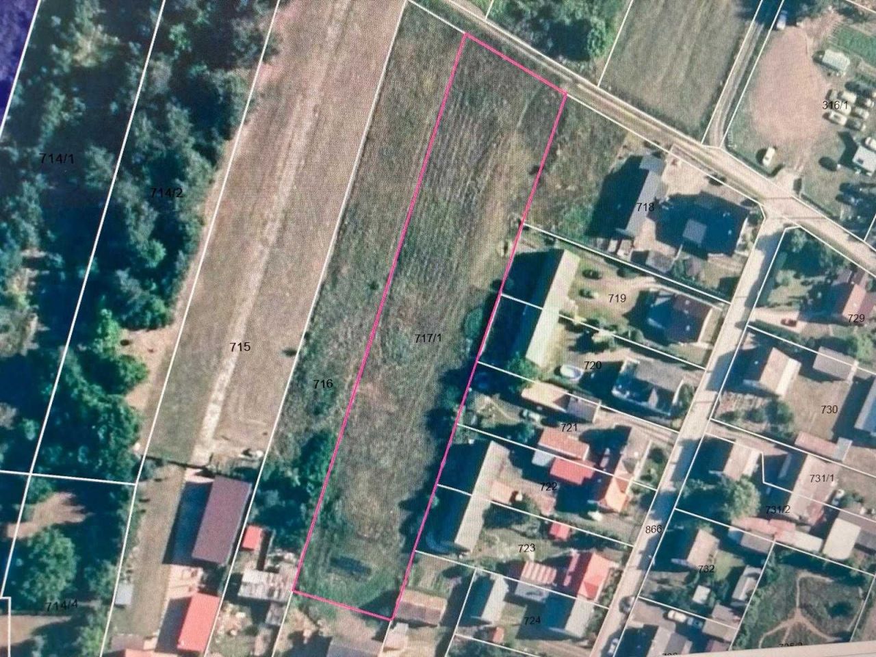 Działka budowlana Wójcice. Zdjęcie 1