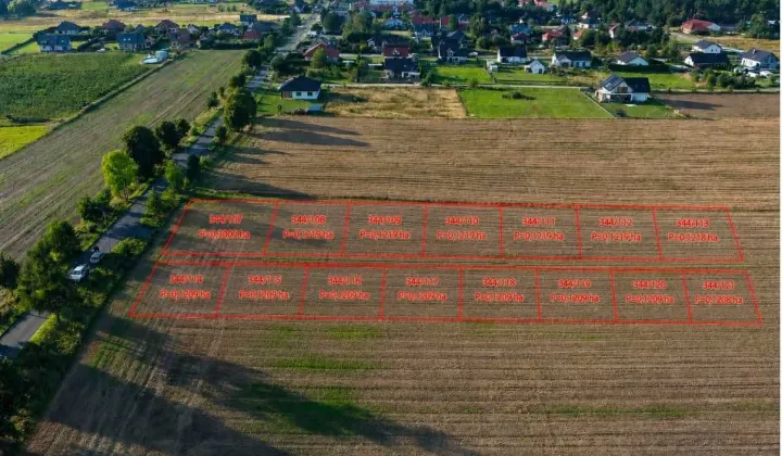 Działka budowlana Przybiernów