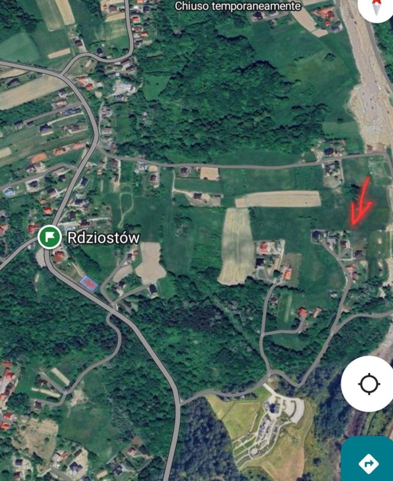 Działka budowlana Rdziostów. Zdjęcie 2
