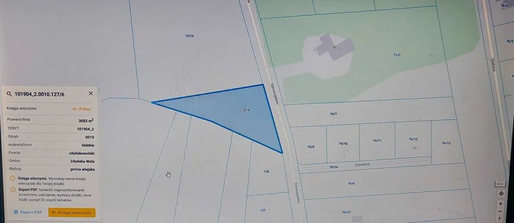 Działka budowlana Korczew, ul. Szmaragdowa. Zdjęcie 4