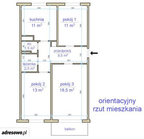 Mieszkanie 3-pokojowe Szczecin Prawobrzeże, ul. Mariana Falskiego. Zdjęcie 20