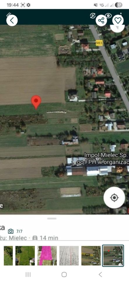 Działka budowlana Wola Mielecka. Zdjęcie 7