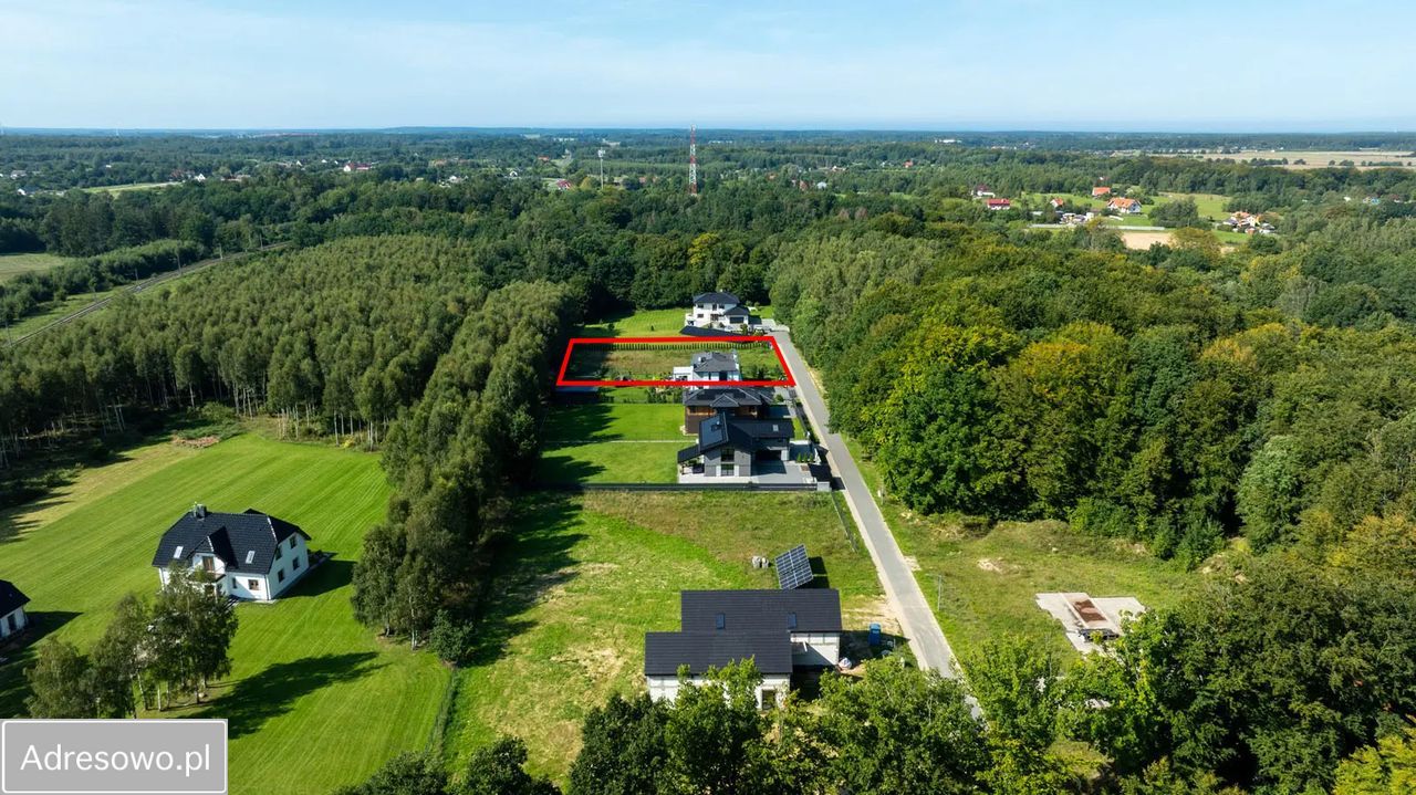Działka budowlana Strzelinko. Zdjęcie 14
