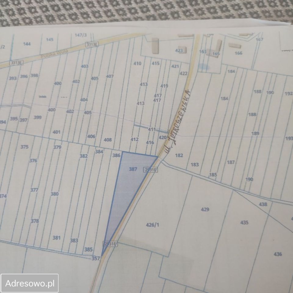 Działka budowlana Górki Duże, ul. Jutroszewska. Zdjęcie 2