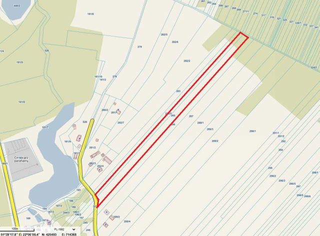 Działka siedliskowa Nowodwór. Zdjęcie 1