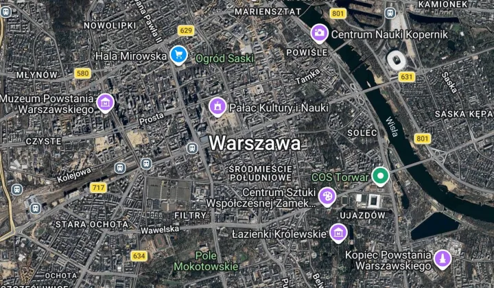 Działka rolno-budowlana Warszawa Śródmieście, ul. Marszałkowska