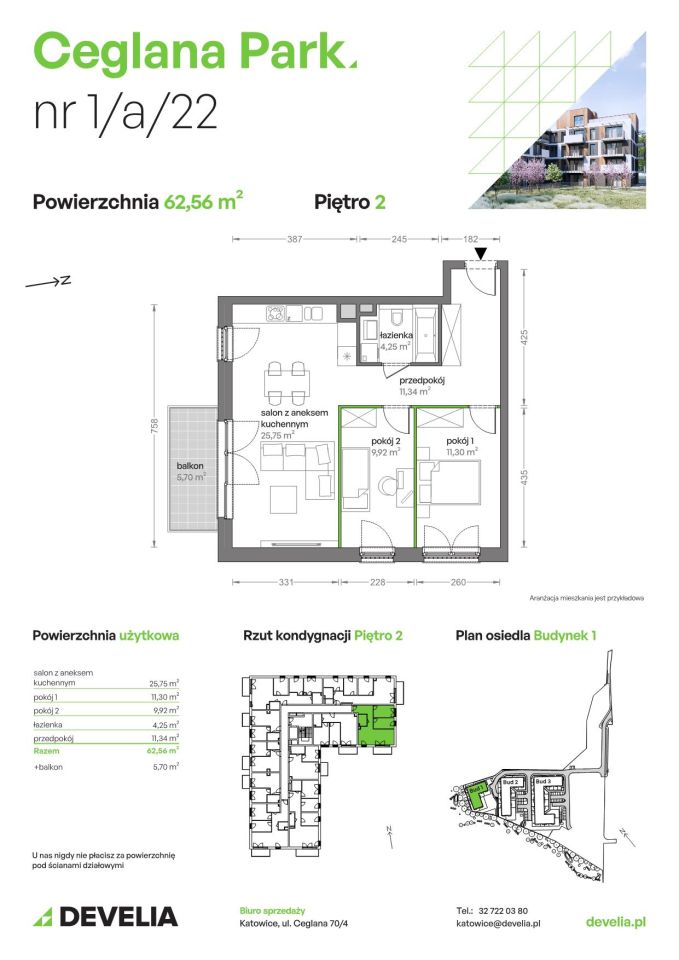Mieszkanie 3-pokojowe Katowice Brynów, ul. Ceglana. Zdjęcie 7