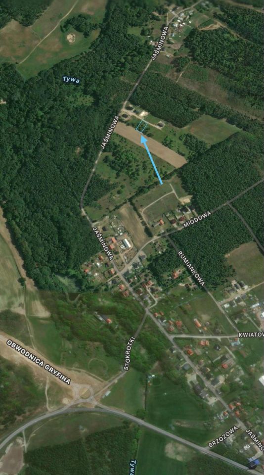 Działka budowlana Żórawie, ul. Malinowa. Zdjęcie 6