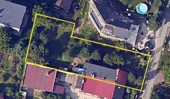 Działka budowlana Wrocław Fabryczna, ul. Krzeszowska