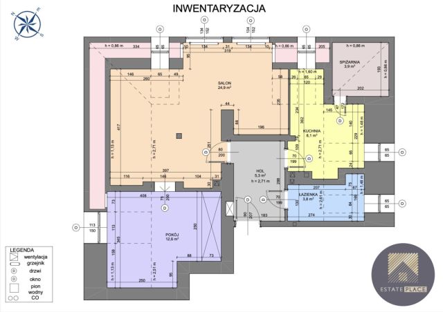 Mieszkanie 2-pokojowe Warszawa Śródmieście, rynek Nowego Miasta. Zdjęcie 19