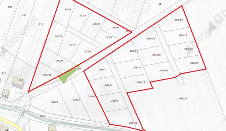 Działka rolno-budowlana Swojków