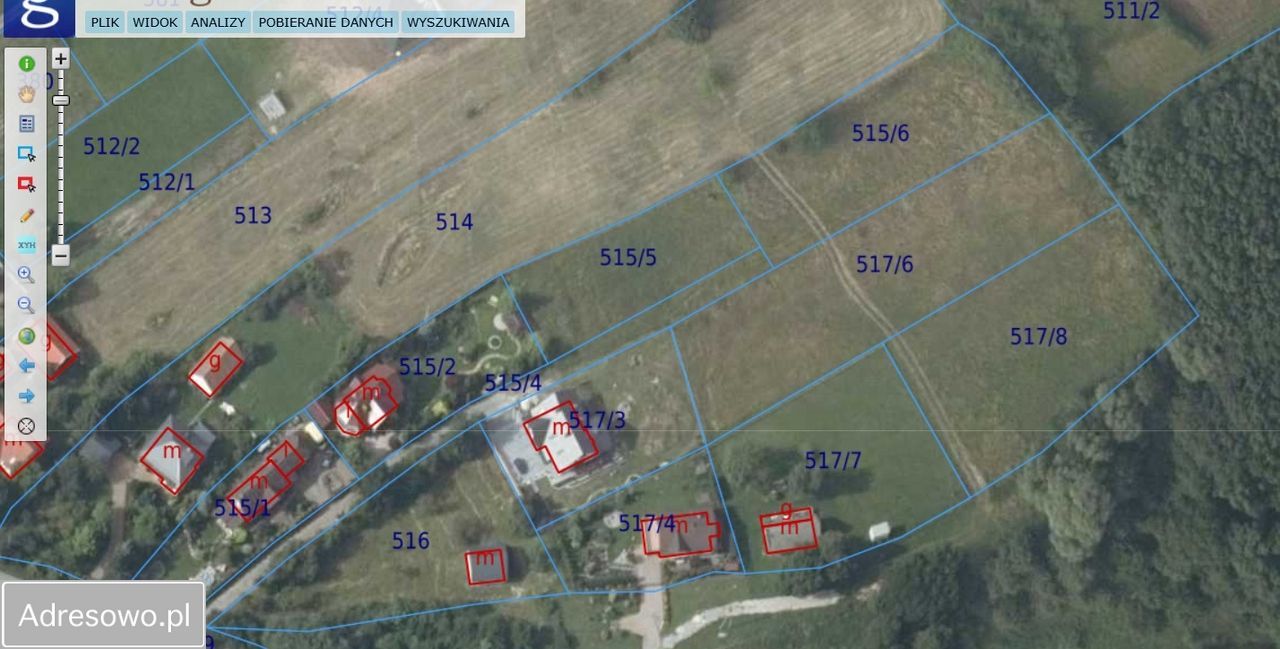 Działka rolno-budowlana Biskupice. Zdjęcie 3