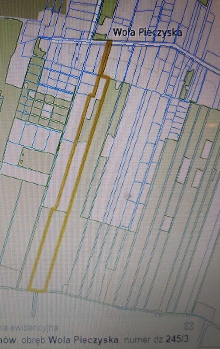Działka rolno-budowlana Wola Pieczyska. Zdjęcie 5
