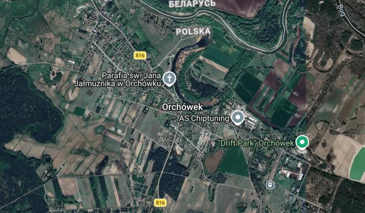 Działka rolna Orchówek