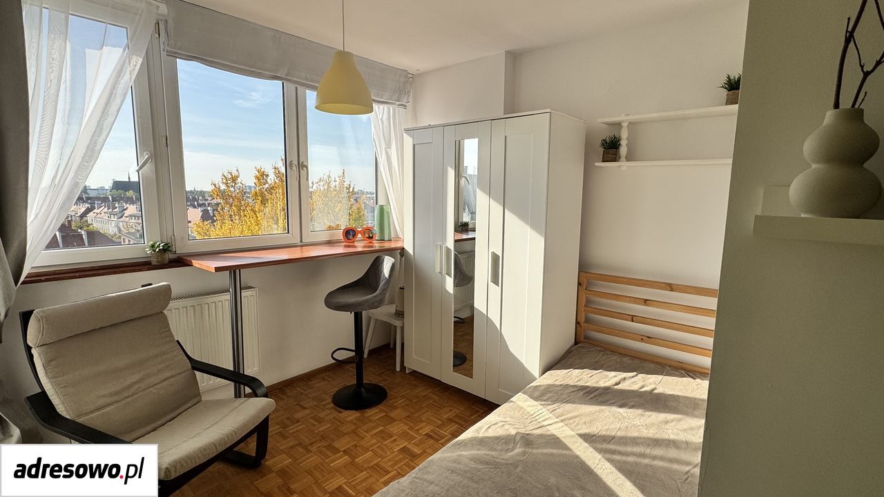 Pokój Wrocław Ołbin, ul. ks. Konstantego Damrota. Zdjęcie 1