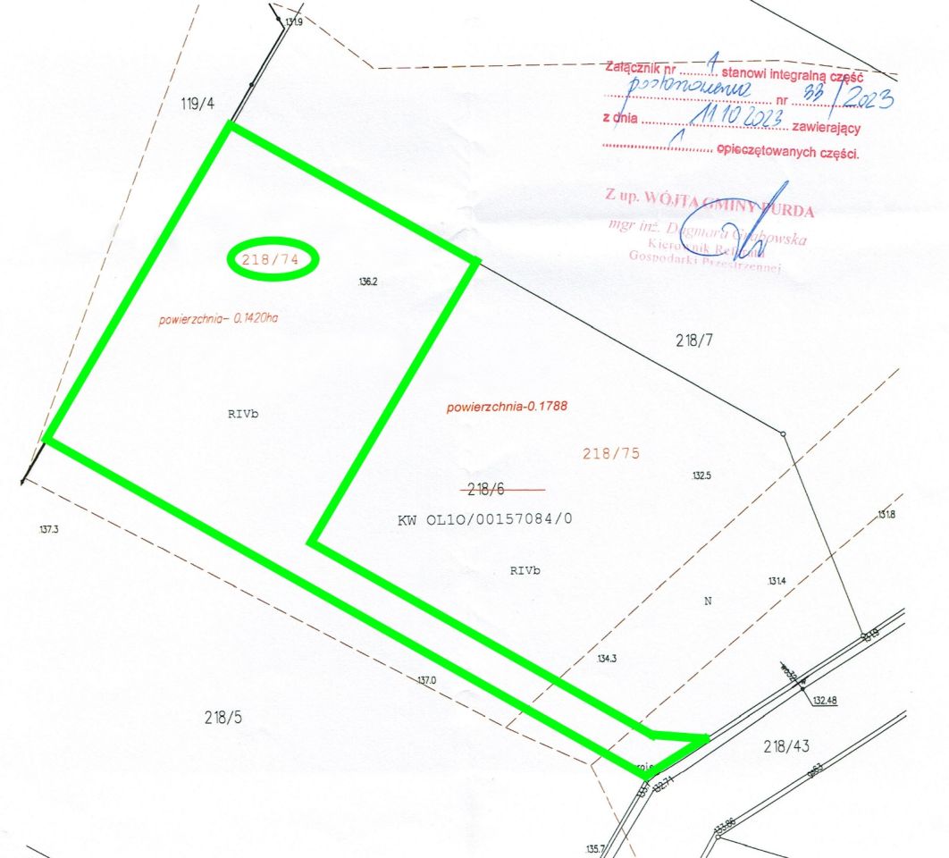 Działka rolno-budowlana Klebark Mały. Zdjęcie 3