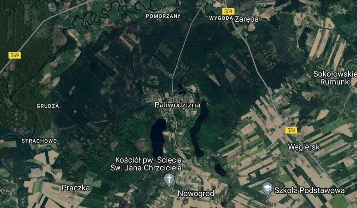 dom wolnostojący, 5 pokoi Paliwodzizna