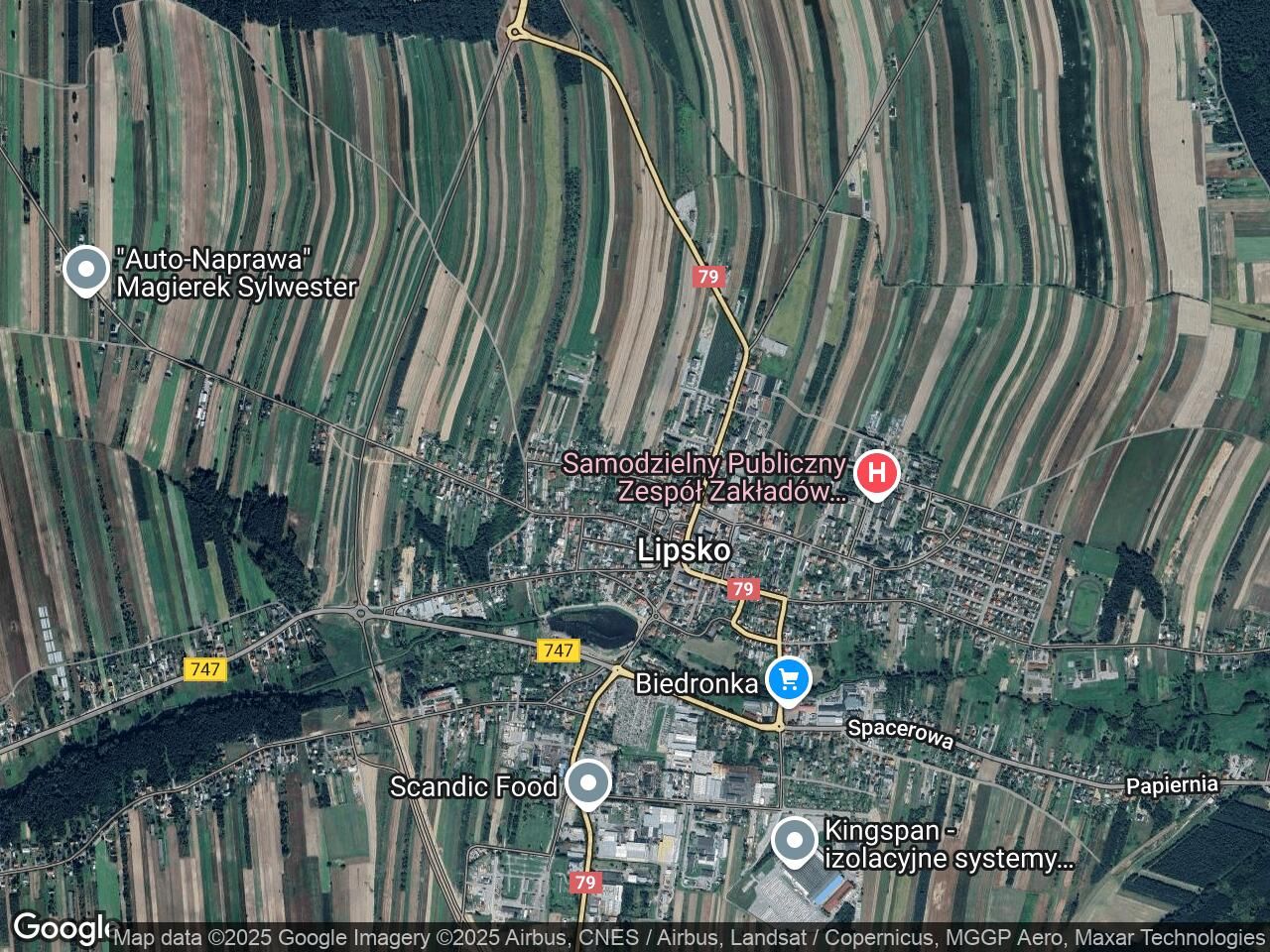 Działka budowlana Lipsko, ul. Partyzantów