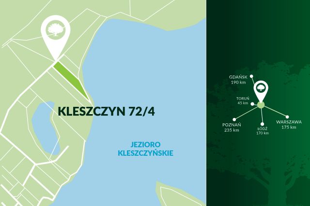 Działka rekreacyjna Kleszczyn. Zdjęcie 11