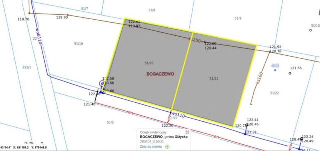 Działka budowlana Bogaczewo. Zdjęcie 2