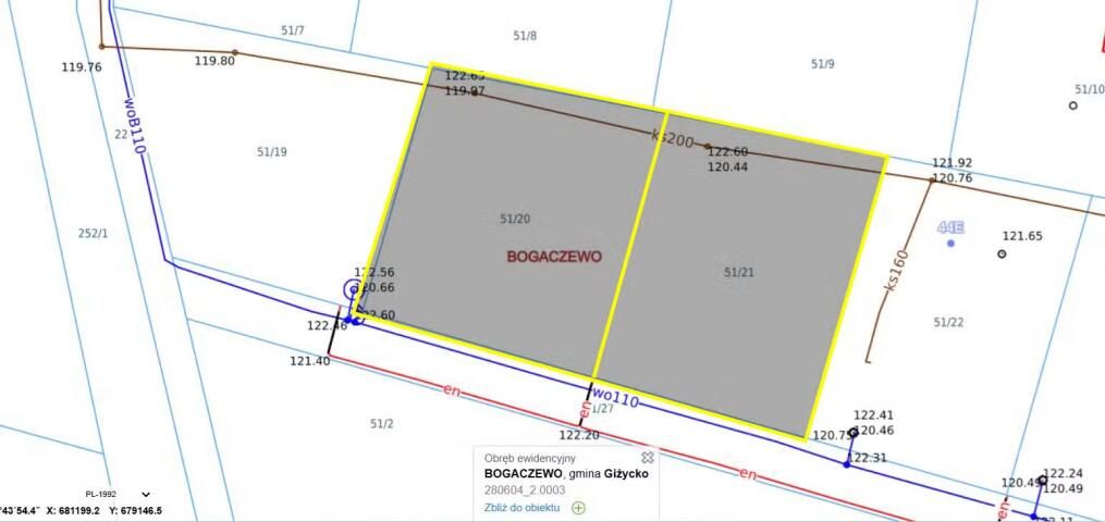 Działka budowlana Bogaczewo. Zdjęcie 2