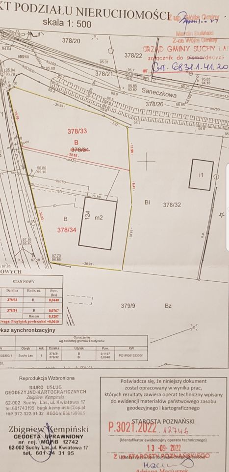 dom wolnostojący, 5 pokoi Suchy Las, ul. Szkółkarska