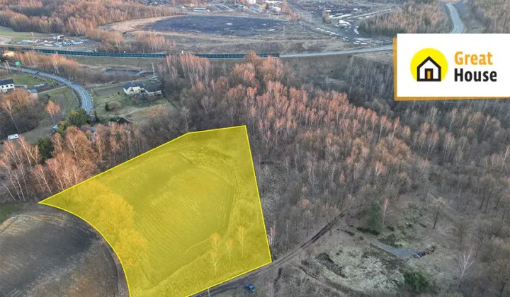 Działka budowlana Połomia Granice, ul. Podgórna