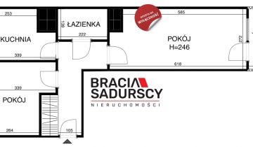 Mieszkanie 2-pokojowe Kraków Bieńczyce, os. Józefa Strusia