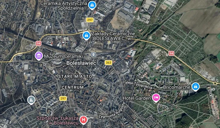 Mieszkanie 3-pokojowe Bolesławiec Centrum, ul. Bolesława Chrobrego