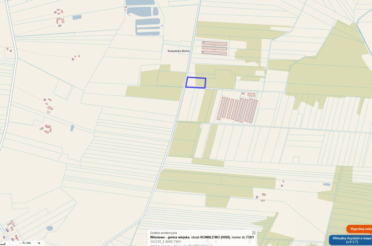 Działka rolna Kowalewo. Zdjęcie 2