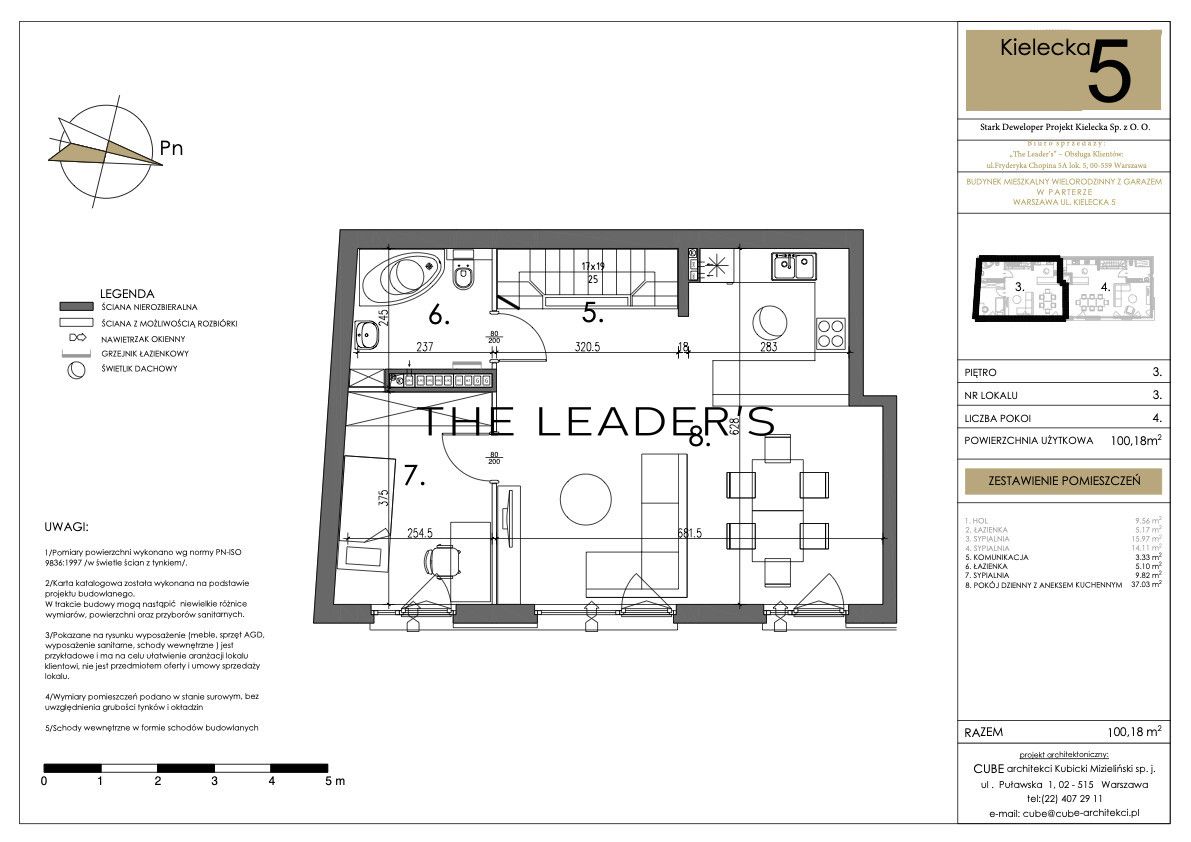 Mieszkanie 4-pokojowe Warszawa Mokotów, ul. Kielecka. Zdjęcie 8