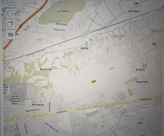 Działka rolna Krasne. Zdjęcie 1